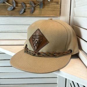 Findlay Cap Tan and Brown